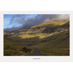 6 kunstpostkort Skabt p� F�r�erne � Landskab &amp; Linjer