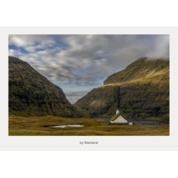 6 kunstpostkort fra F�r�ernes - Stille landskaber