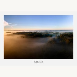 6 kunstkort fra Vejle - landskaber og byrum