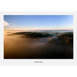 6 kunstpostkort fra Vejles landskaber og byrum