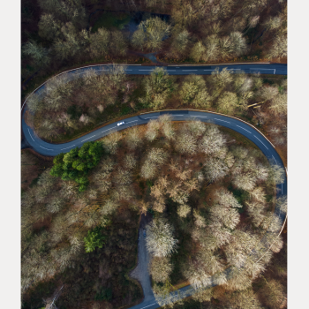 P� vej � Munkebjerg, Vejle