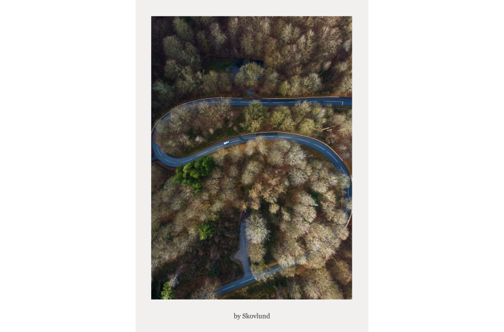 P� vej � Munkebjerg, Vejle