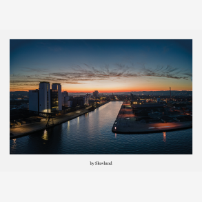 Vejle i den gyldne time
