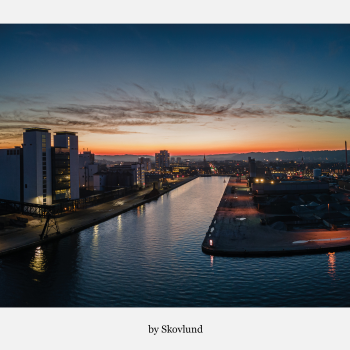 Vejle i den gyldne time