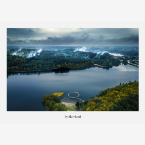 Stemningsfyldt morgen ved Vestre S�bad
