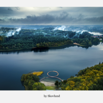 Stemningsfyldt morgen ved Vestre S�bad