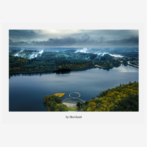 Stemningsfyldt morgen ved Vestre S�bad