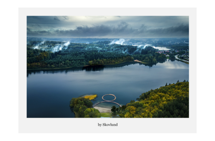 Stemningsfyldt morgen ved Vestre S�bad